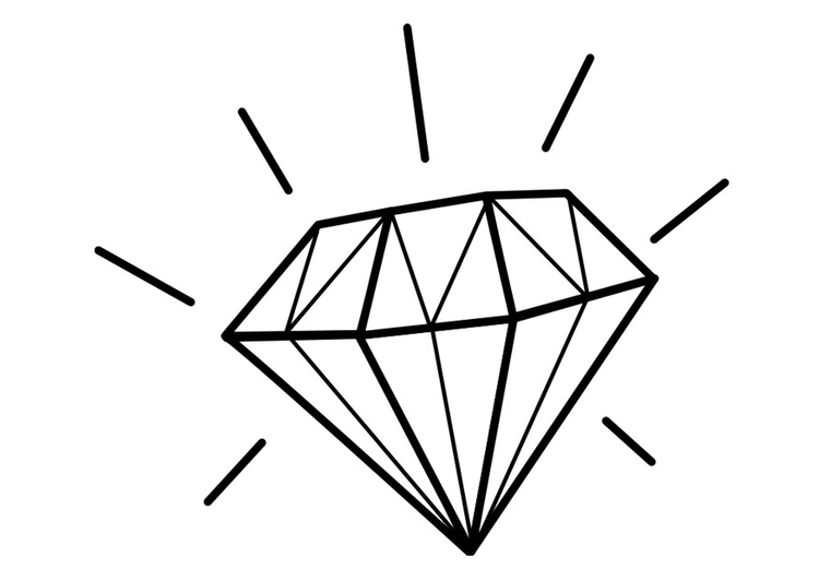 Målarbild diamant