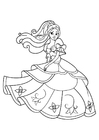 F�rgl�ggningsbilder prinsessan dansar