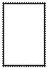 F�rgl�ggningsbilder rektangulärt frimärke