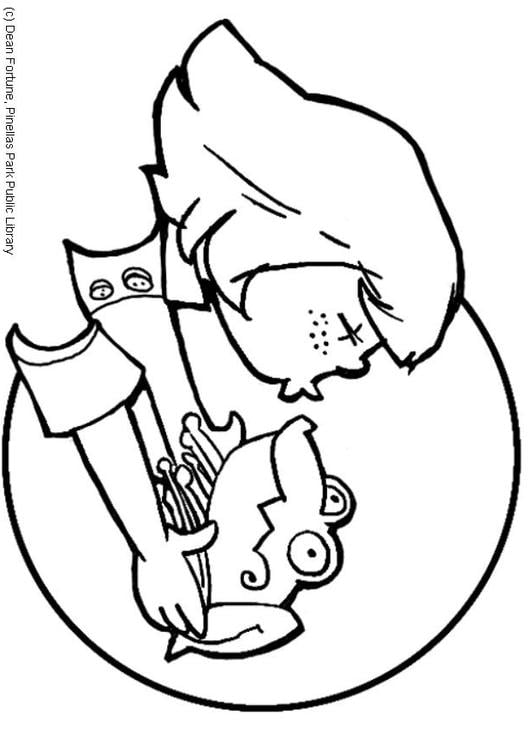 King Card Coloring Pages 10