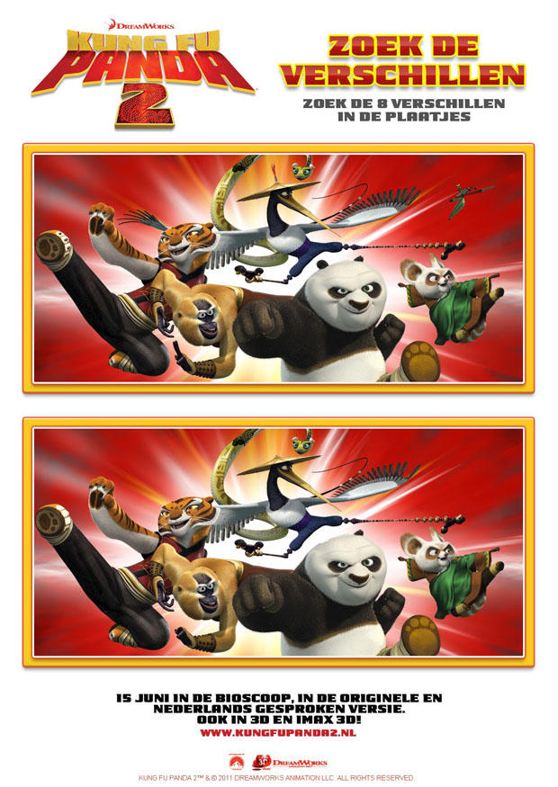 bild finn fem fel - kung fu panda 2