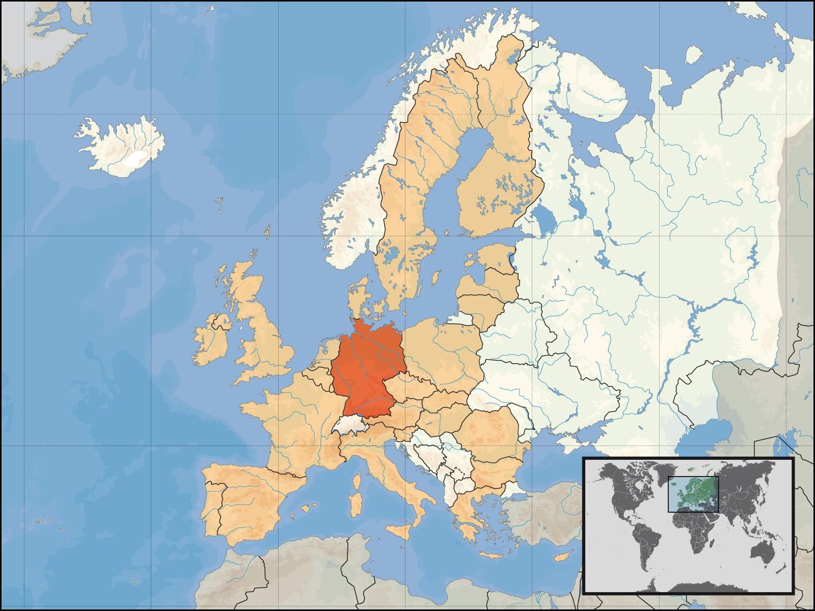 bild tysklands plats i eu 2008