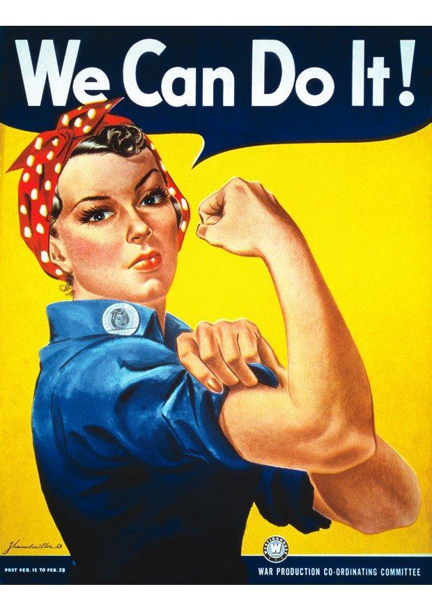 bild vi kan klara det - rosie the riveter