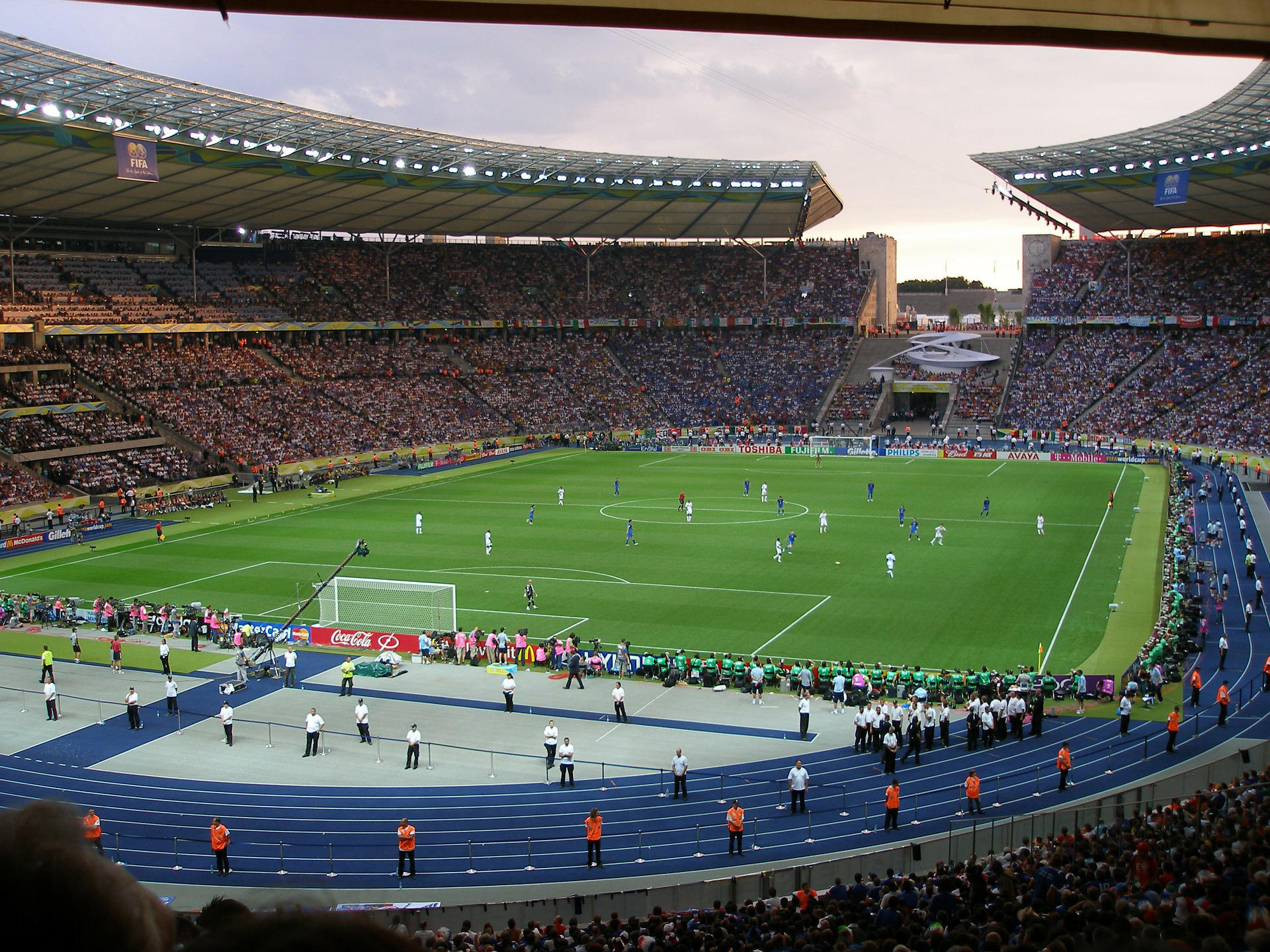 Foto fotbollsstadion