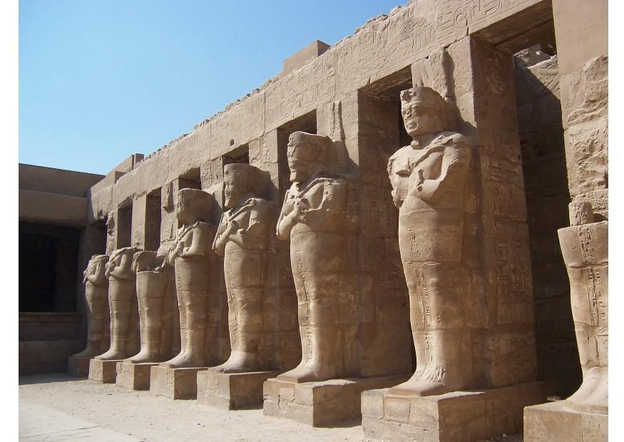 Foto karnak-templet i thebe (luxor)