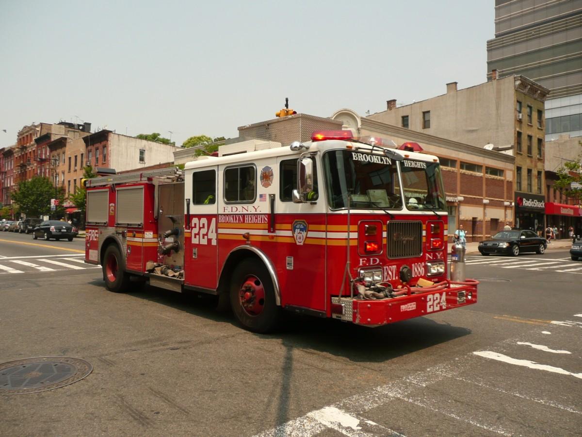 Foto new york - firefighters - brandmA¤n