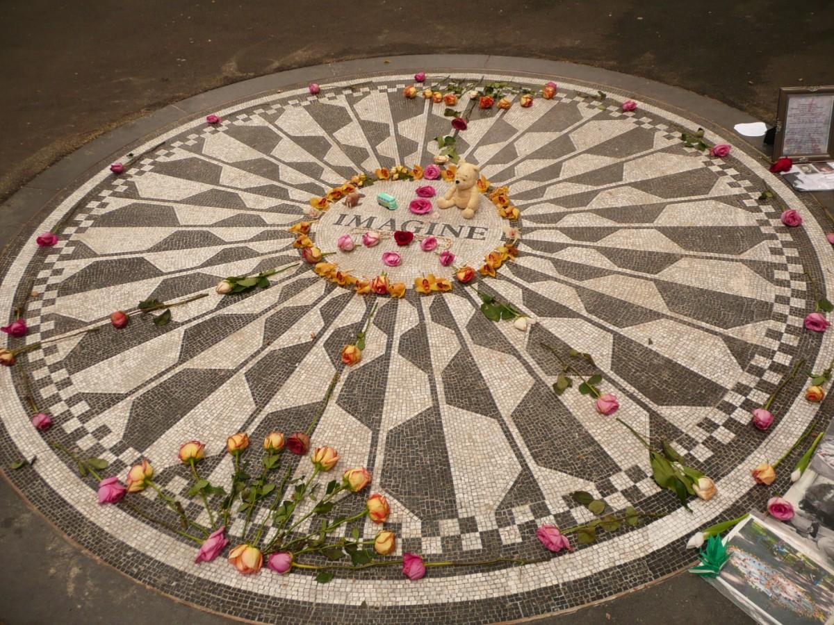 Foto new york - john lennon memorial