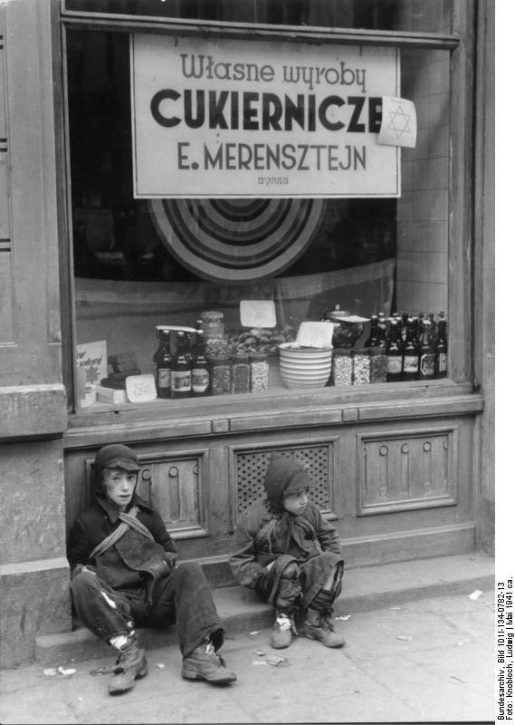 Foto polen - warszawas ghetto - barn