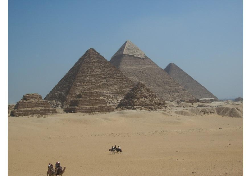 Foto pyramider i giza