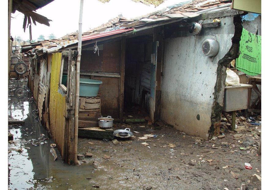 Foto slum i jakarta