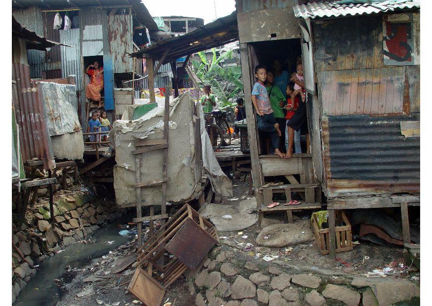 Foto slum i jakarta