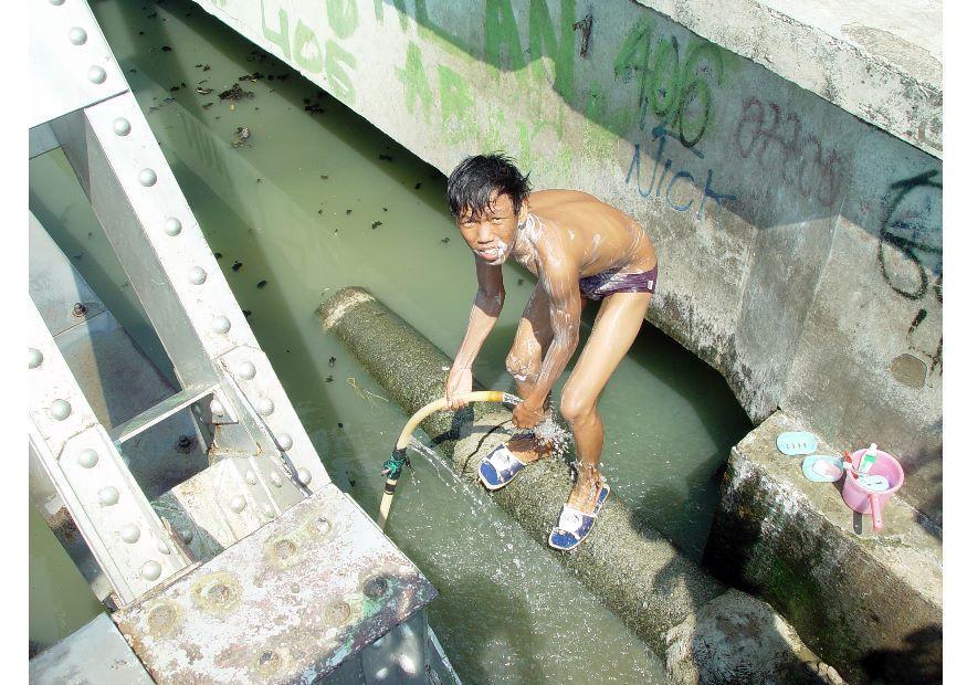 Foto slum i jakarta