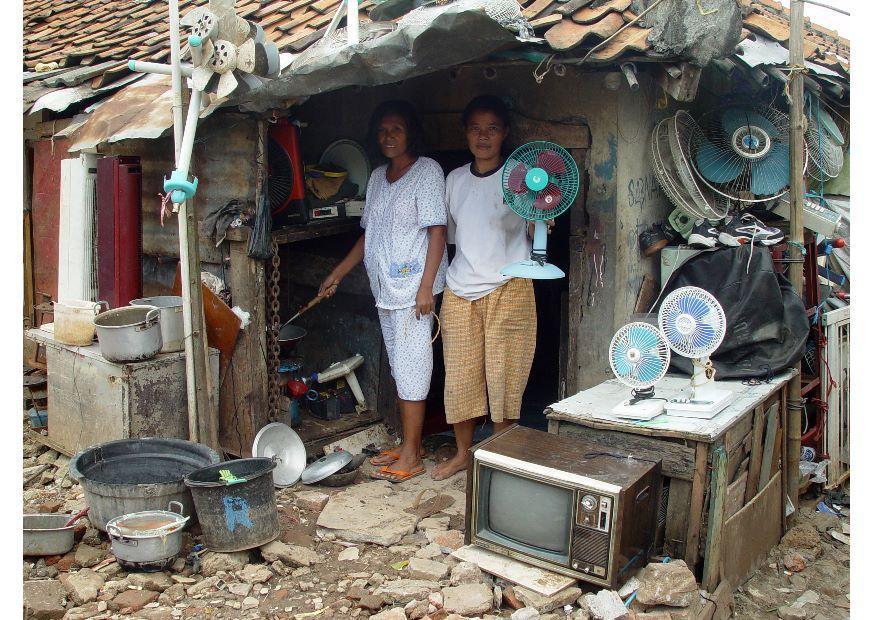 Foto slum i jakarta