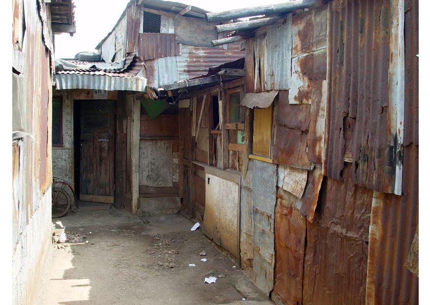 Foto slum i jakarta