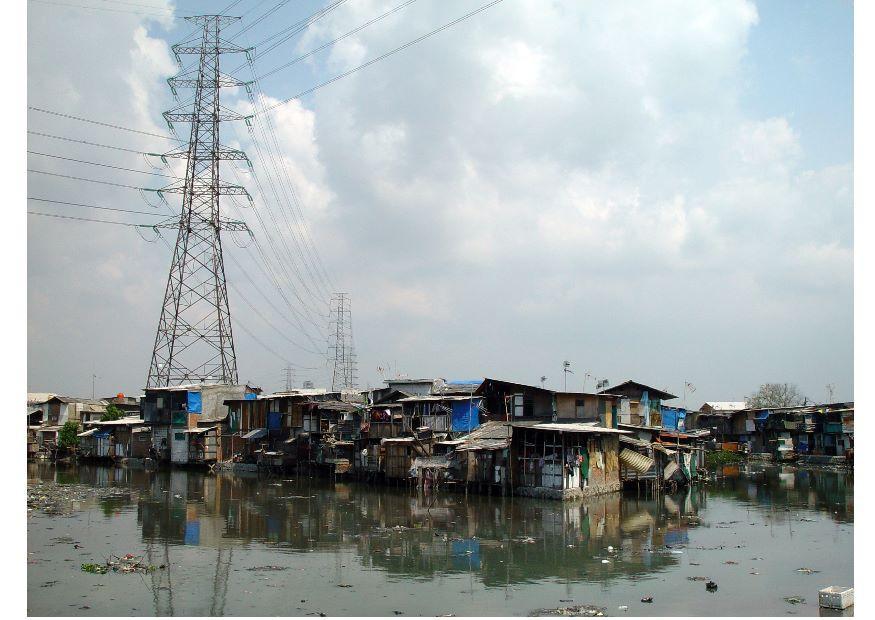 Foto slum i jakarta