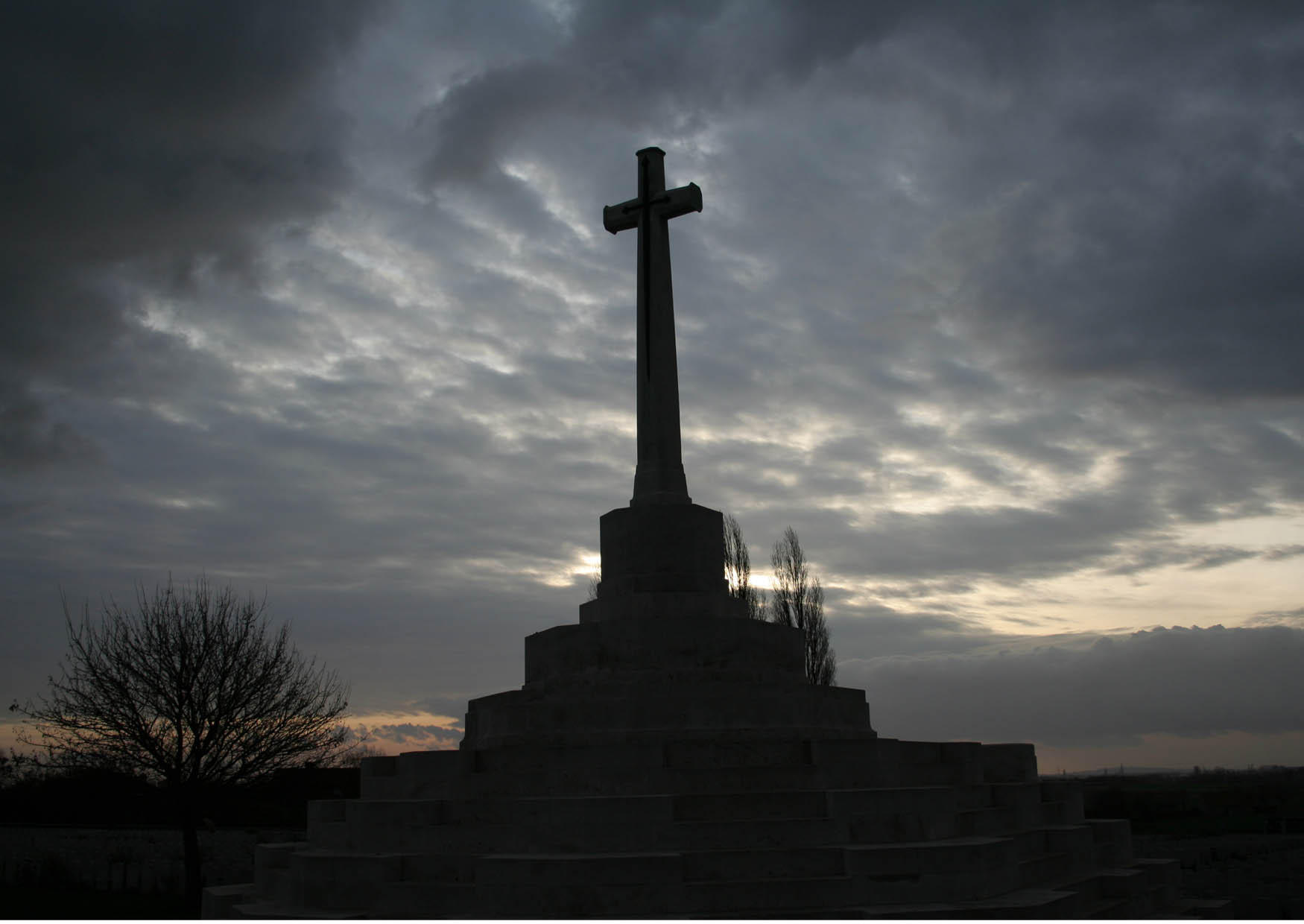 Foto tyne cot-kyrkogA¥rden