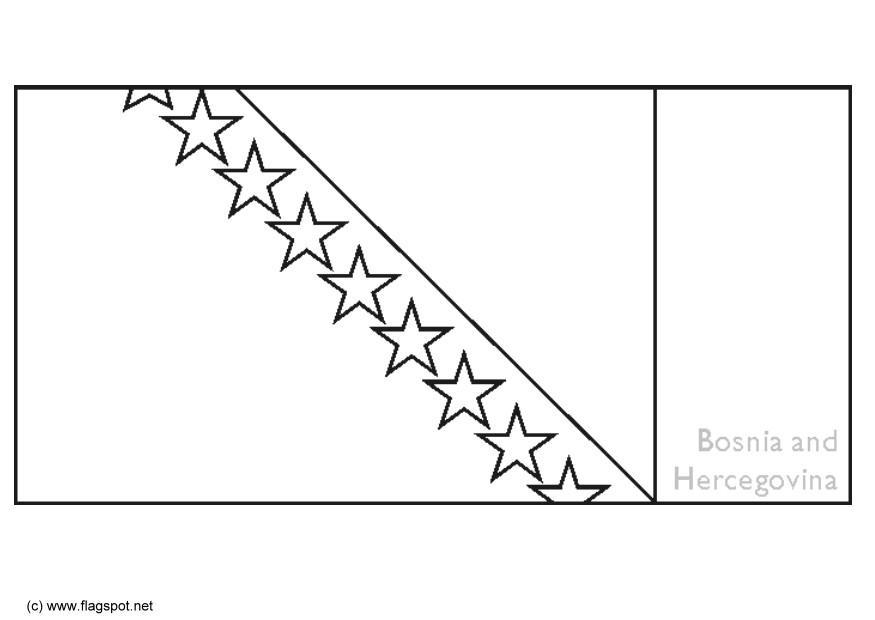 Målarbild bosnien-herzegovina