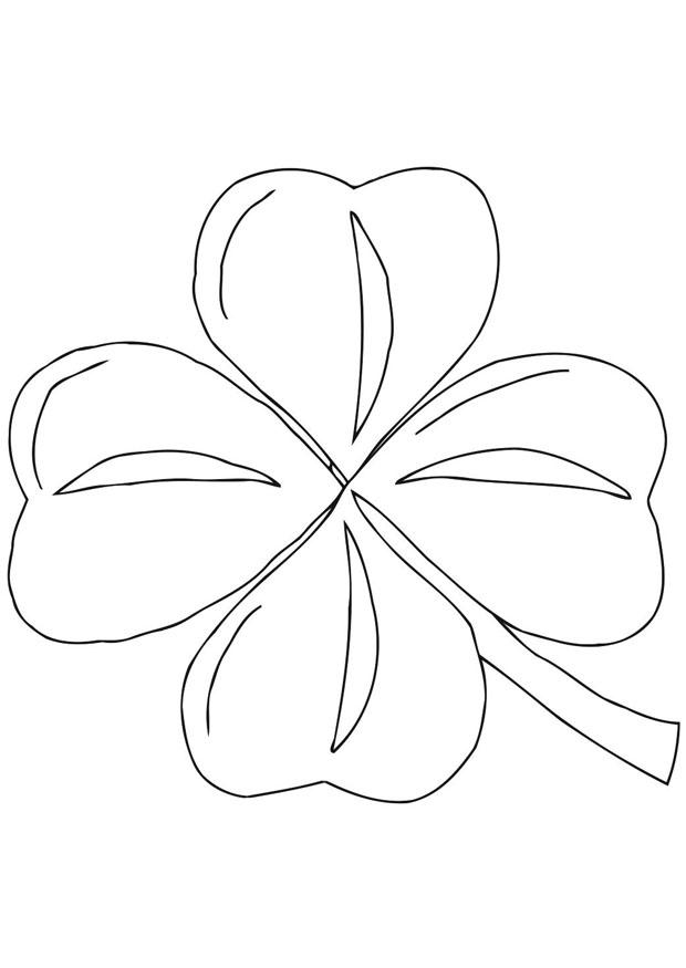 Målarbild irlA¤ndsk fyrklA¶ver - shamrock