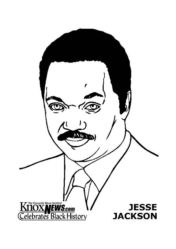 Målarbild jesse jackson