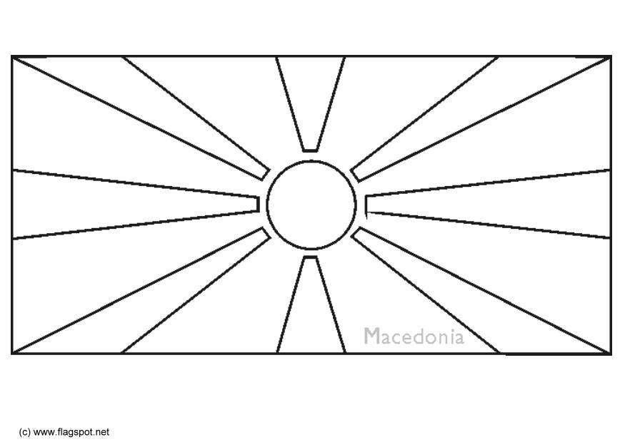 Målarbild makedonien