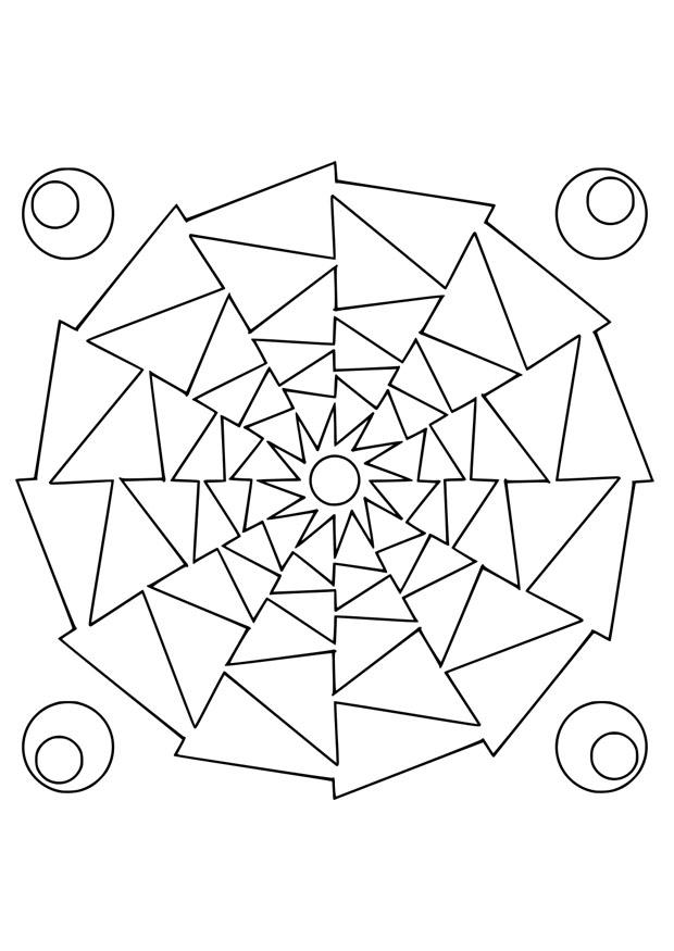 Målarbild mandala13