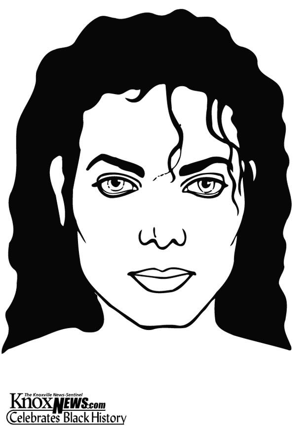 Målarbild michael jackson