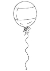 Målarbild ballong