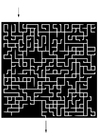 Målarbild labyrint
